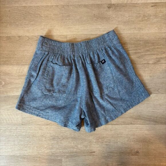 Gap Shorts Women XS Navy White Flat front Pull On Pockets - Picture 2 of 4